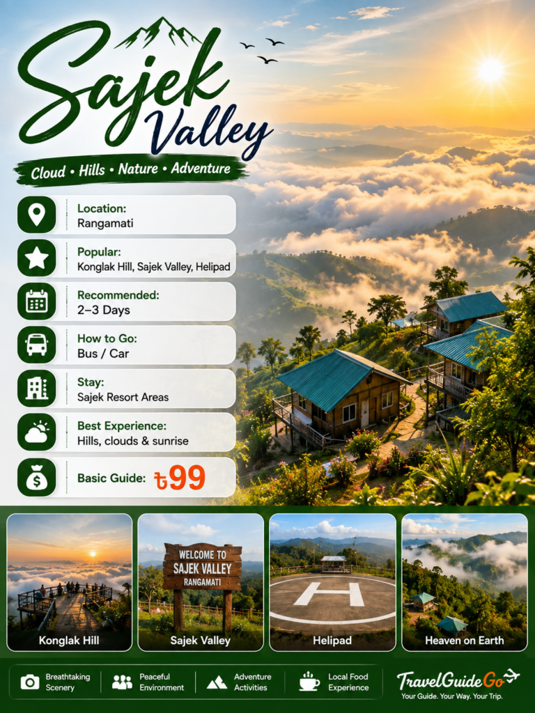 Sajek Valley Basic Guide: ৳99